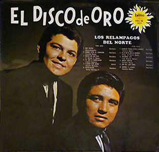 Disco de oro Los Relámpagos del Norte